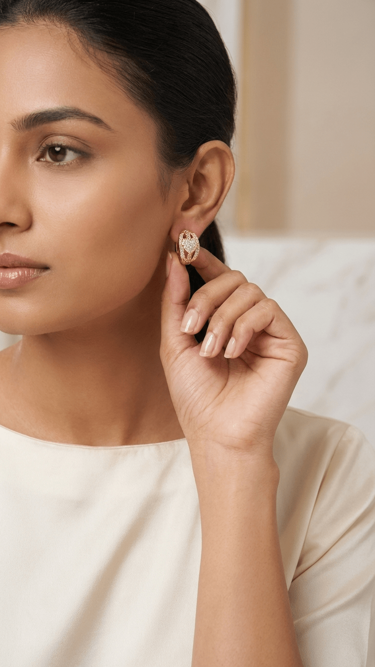 Majestic Heart Earrings