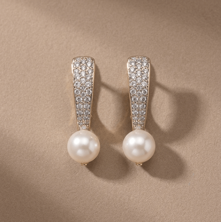 Girik Pearl Earrings