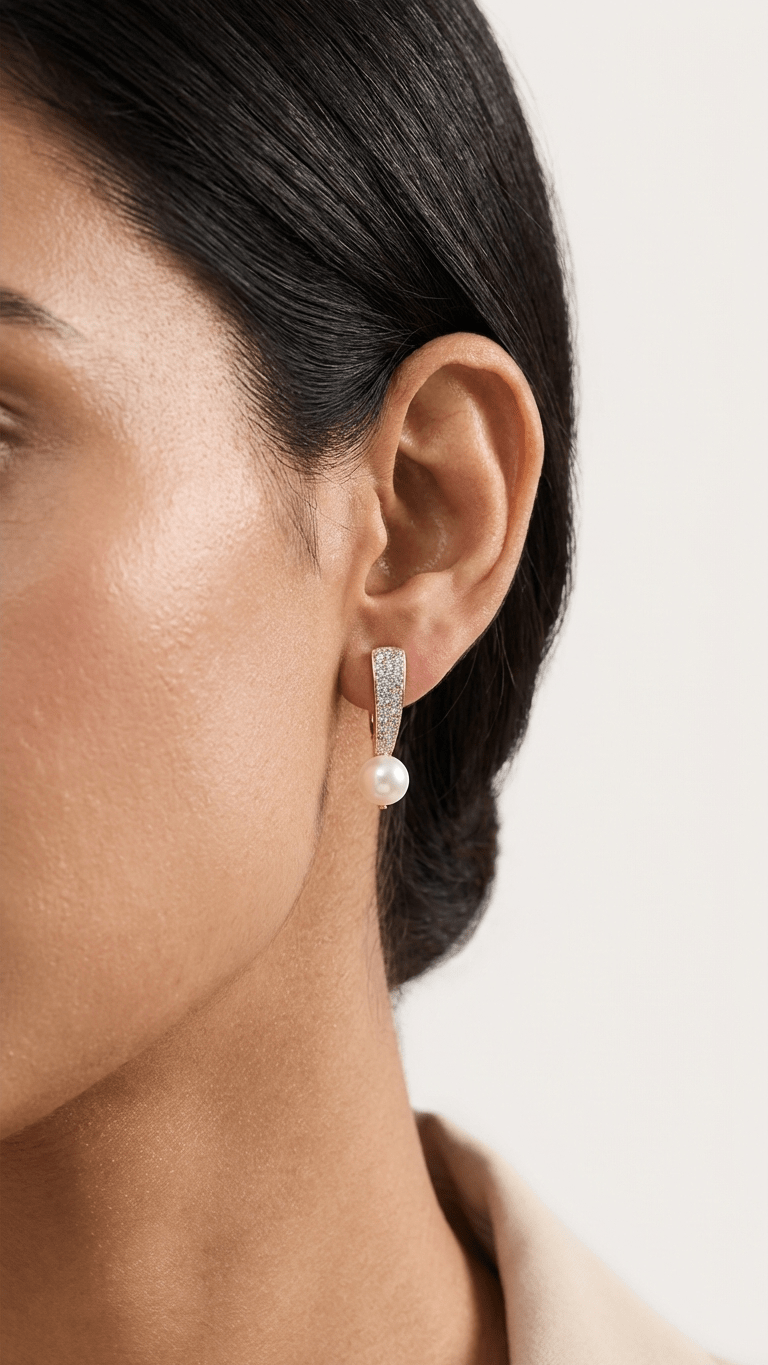 Girik Pearl Earrings