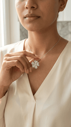 Aurora Flower Pendant