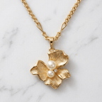 Pearls Petal pendent