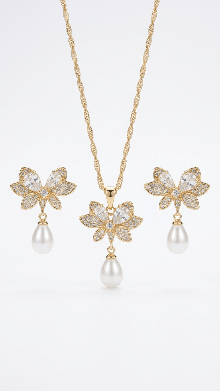 Crystal Butterfly Set