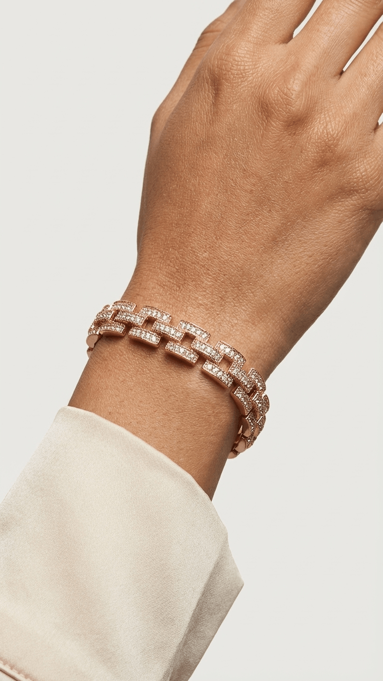 Zircon Cuban Bracelet