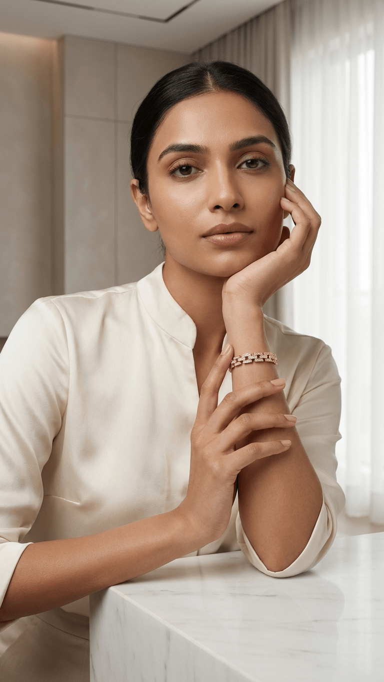 Zircon Cuban Bracelet