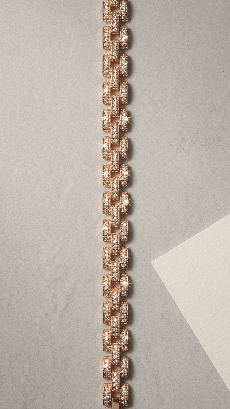 Zircon Cuban Bracelet