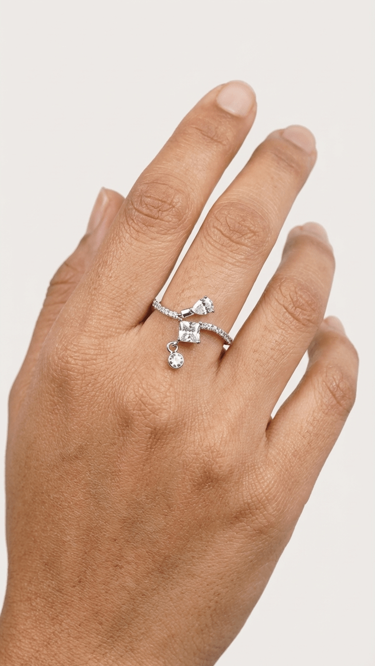 Starlight Dangle Ring