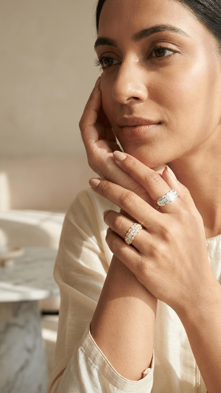 Ice wave Ring