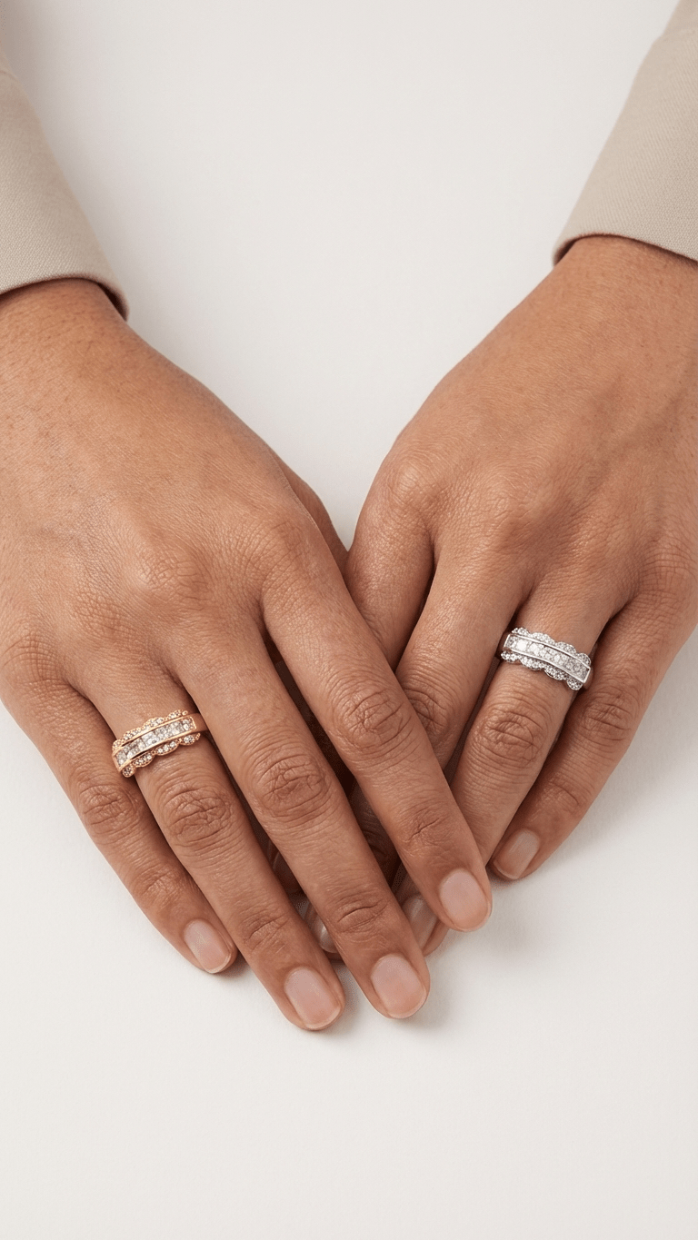 Ice wave Ring