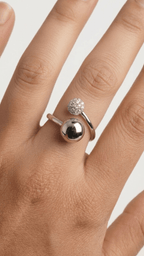 Shimmer Ball Ring