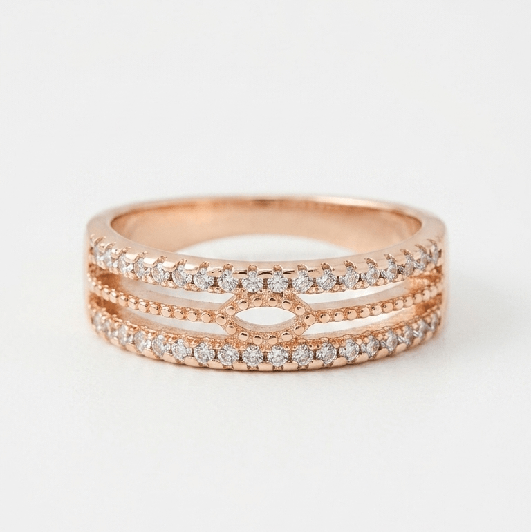 Gleam-line Ring