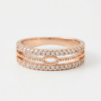 Gleam-line Ring