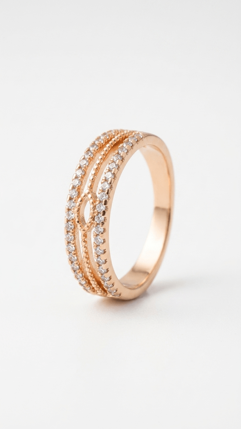 Gleam-line Ring