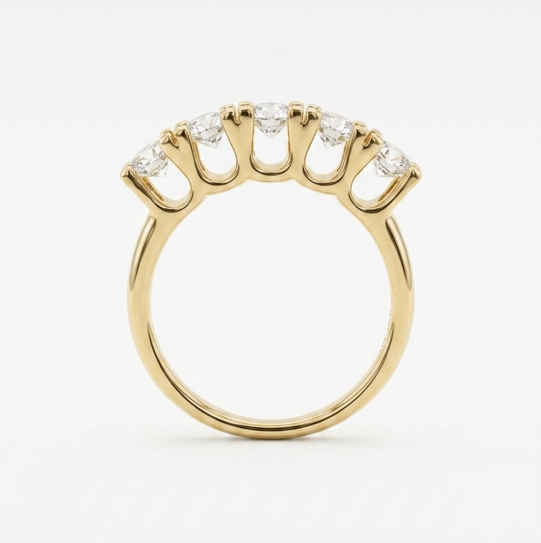 Crystal Crown Ring