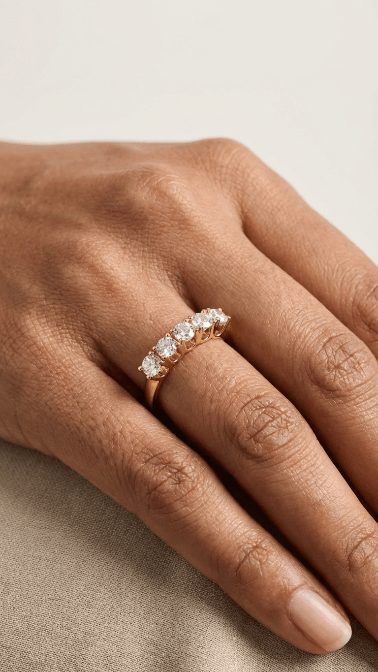 Crystal Crown Ring