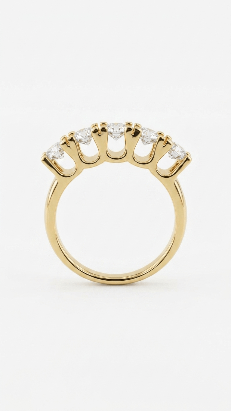 Crystal Crown Ring