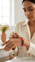 Multi Color Gajra Bangle