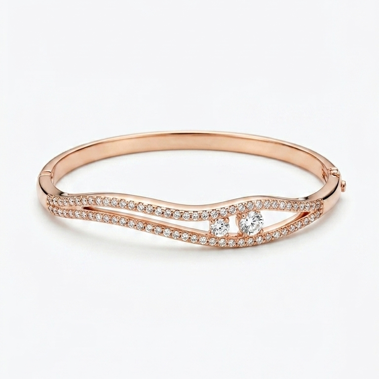 Duo Wave Bangle