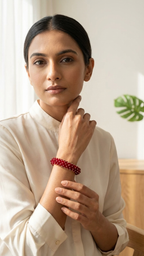 Red Gajra Bangle