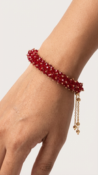Red Gajra Bangle