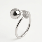 Shimmer Ball Ring