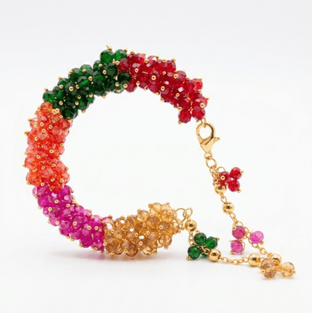 Multi Color Gajra Bangle